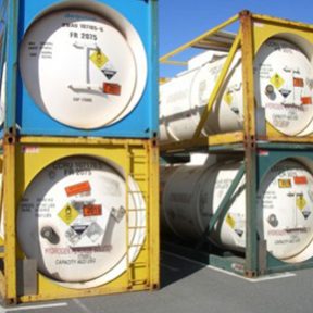 Hazardous cargo and containers